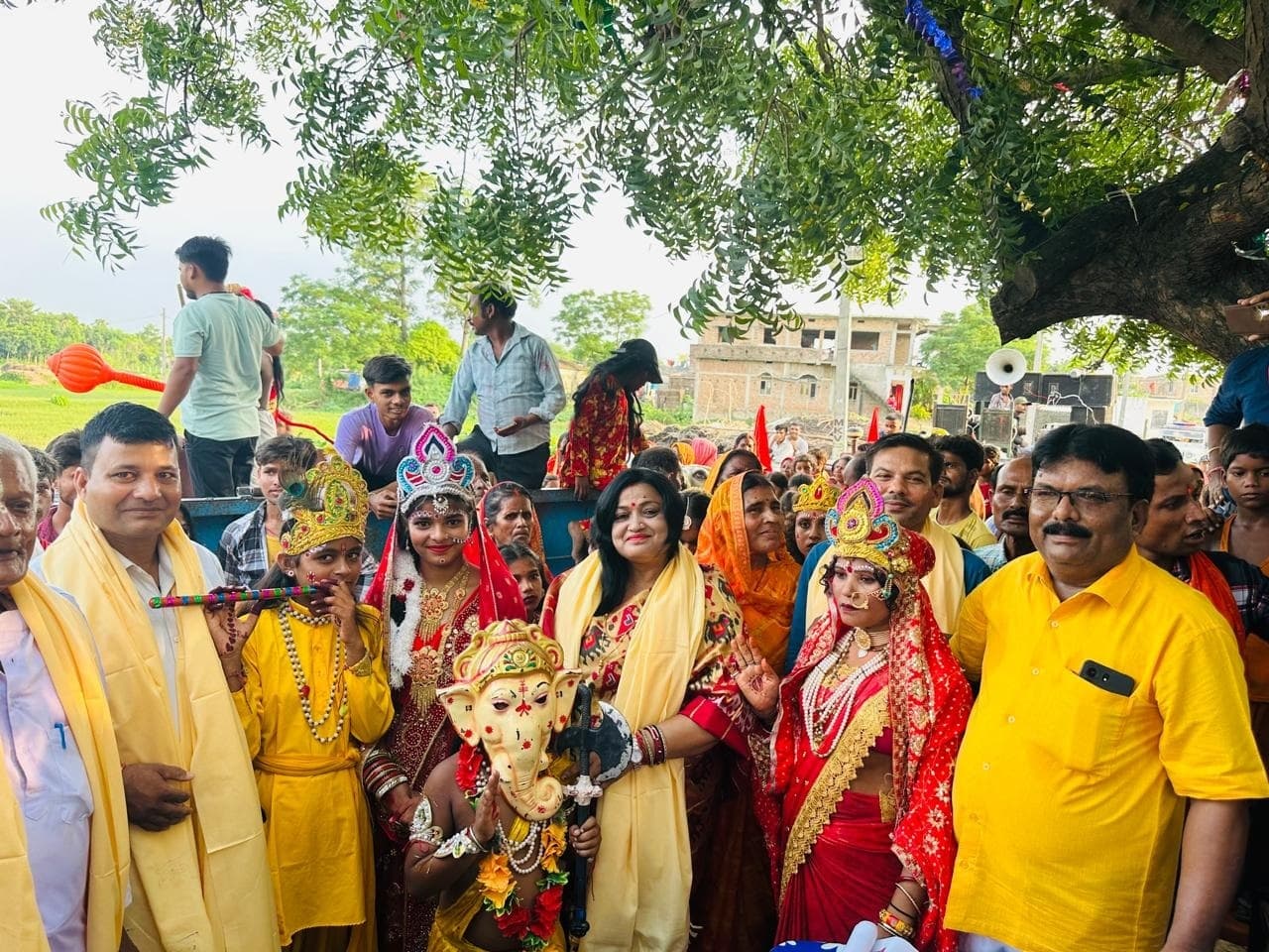 Motihari: धूमधाम से मना कृष्ण जन्माष्टमी छठियार