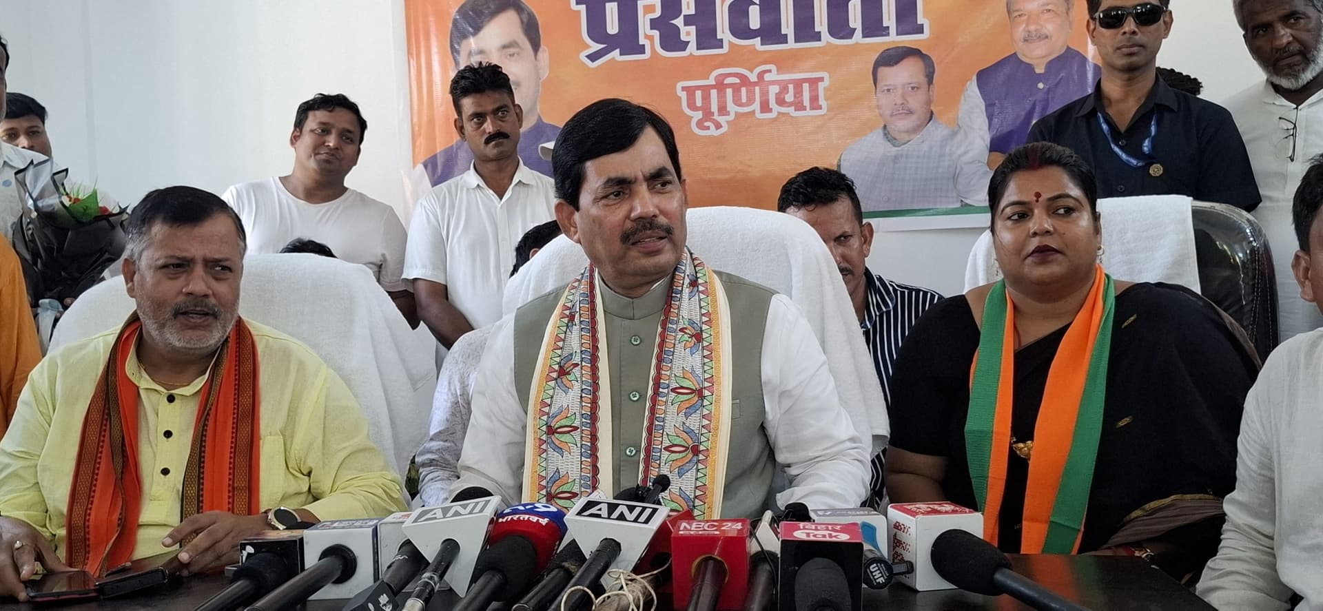 विस चुनाव में 200 से अधिक सीट जीत सरकार बनाएगा एनडीए : शाहनवाज