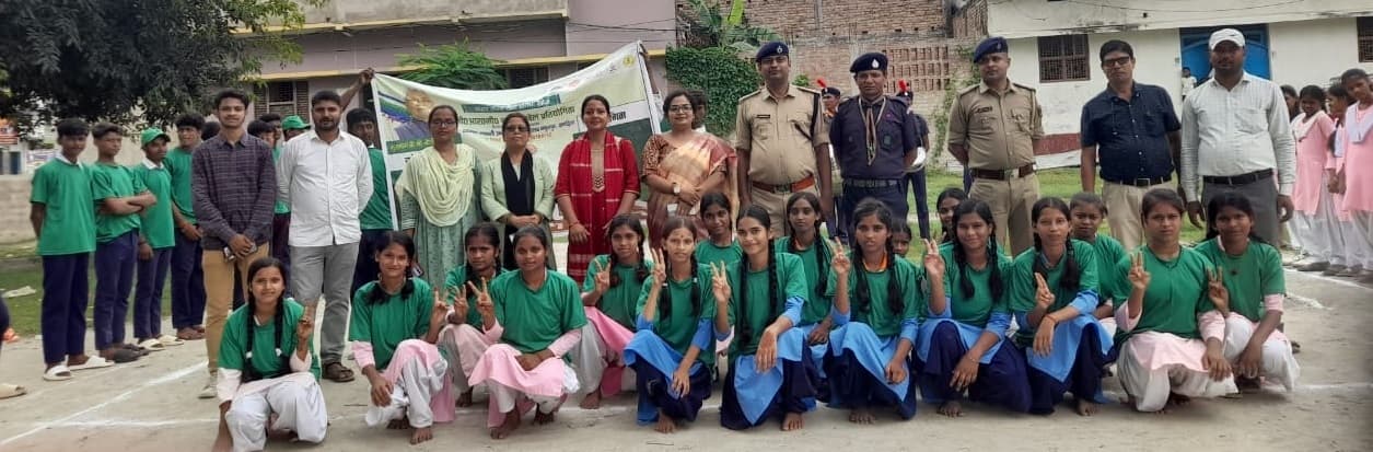 उच्च माध्यमिक विद्यालय मथुरापुर में कबड्डी आयोजन