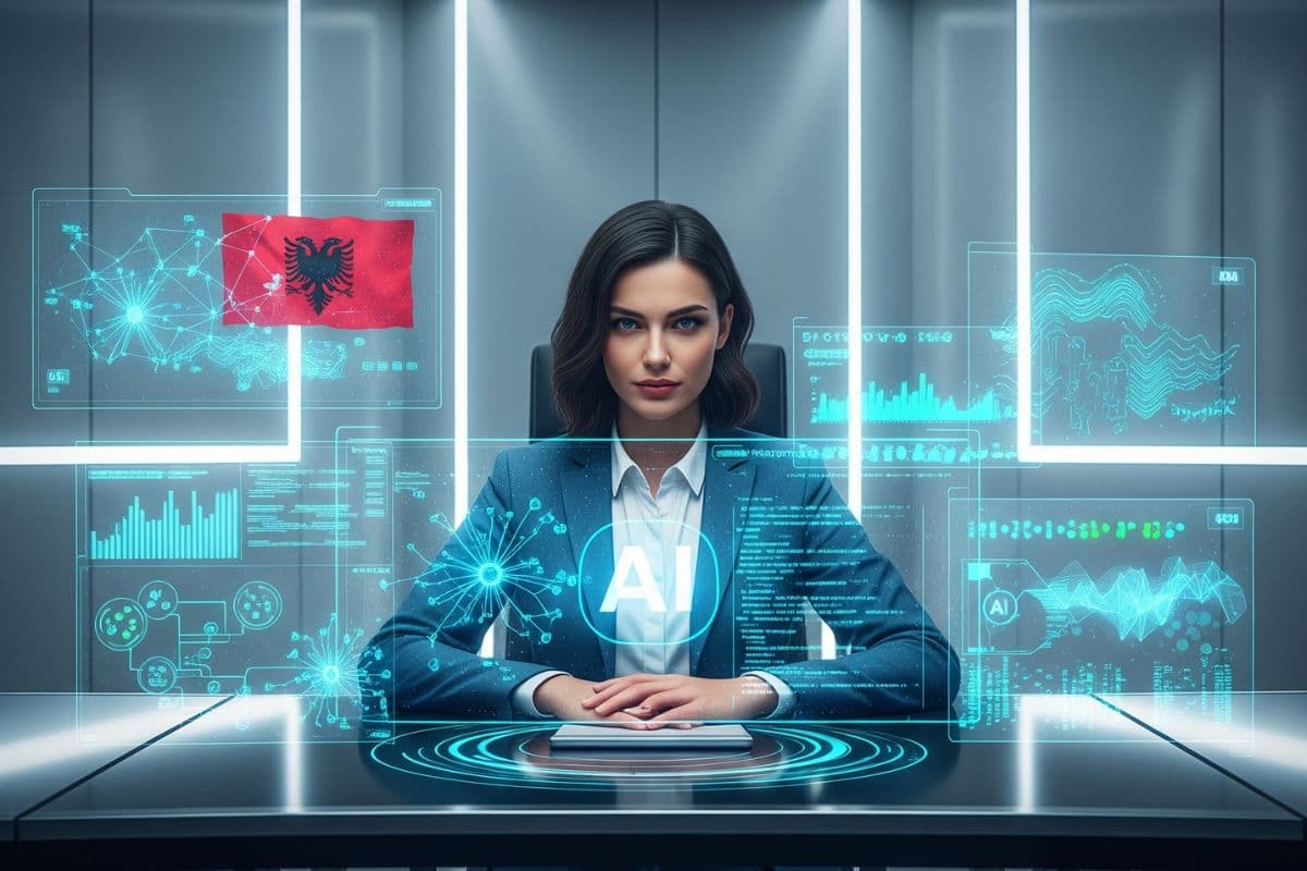 Albania First AI Minister / Ai Generated Image