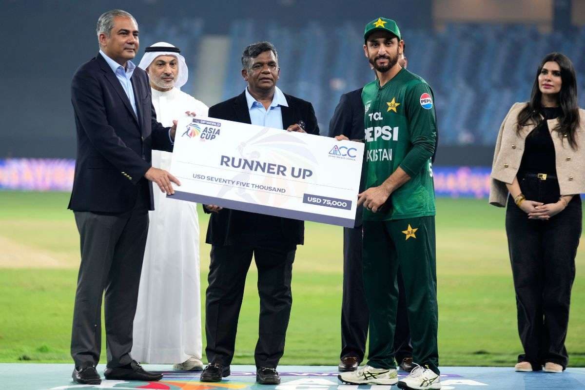 Asia Cup 2025 Final: Salman Agha with Mohsin Naqwi Asia Cup 2025 Final: Salman Agha with Mohsin Naqwi