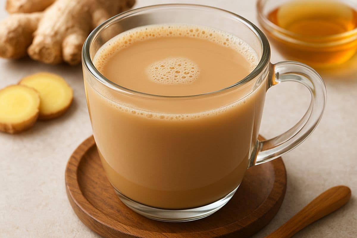 Ginger Tea Recipe: दिनभर की थकान का परफेक्ट इलाज, जानिए अदरक वाली चाय की आसान रेसिपी
