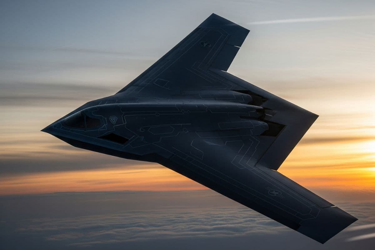 US B21 Raider Stealth Bomber/ Ai Generated Image US B21 Raider Stealth Bomber/ Ai Generated Image