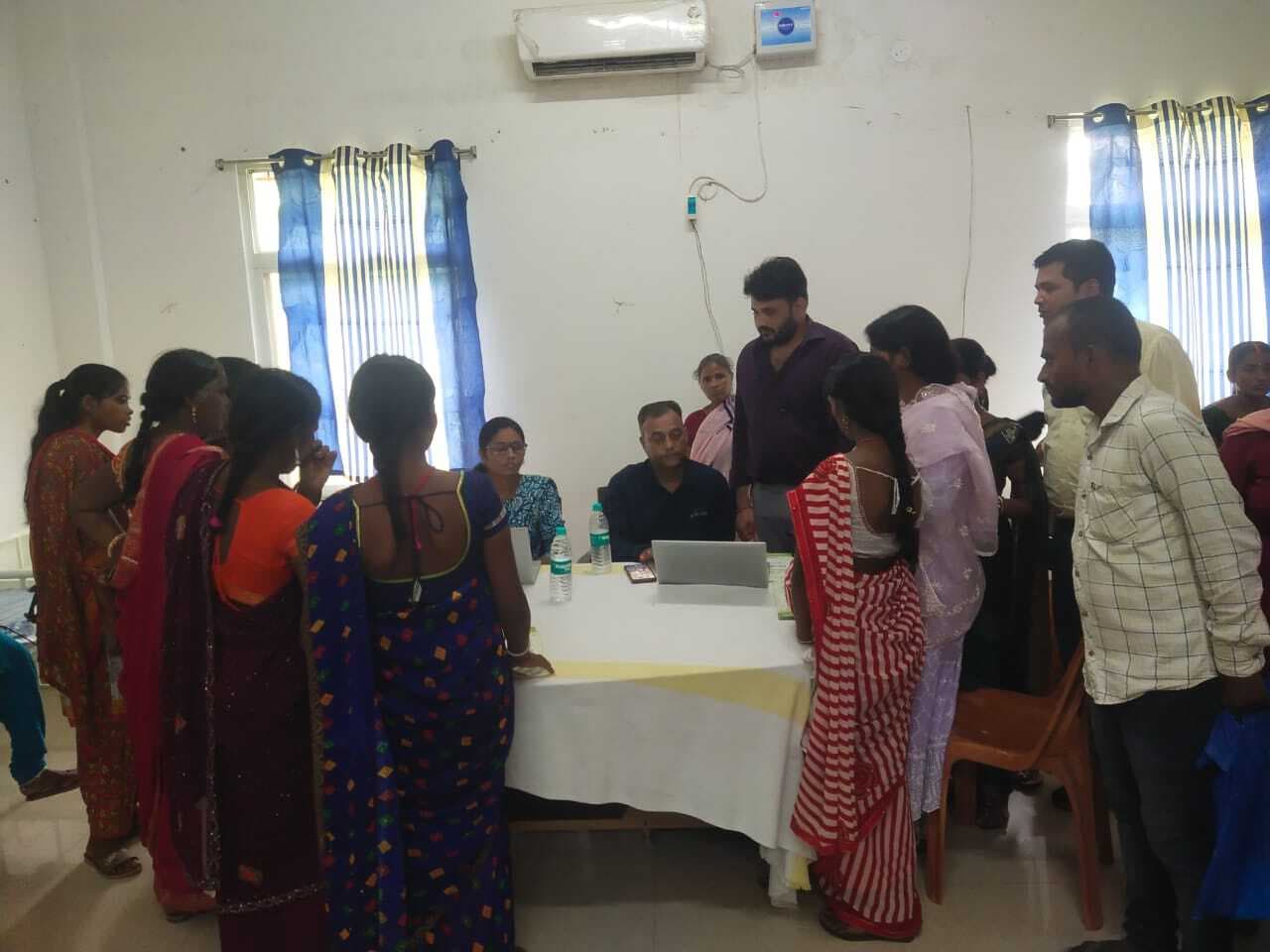 मेसकौर सीएचसी 161 गर्भवती महिलाओं की हुई जांच