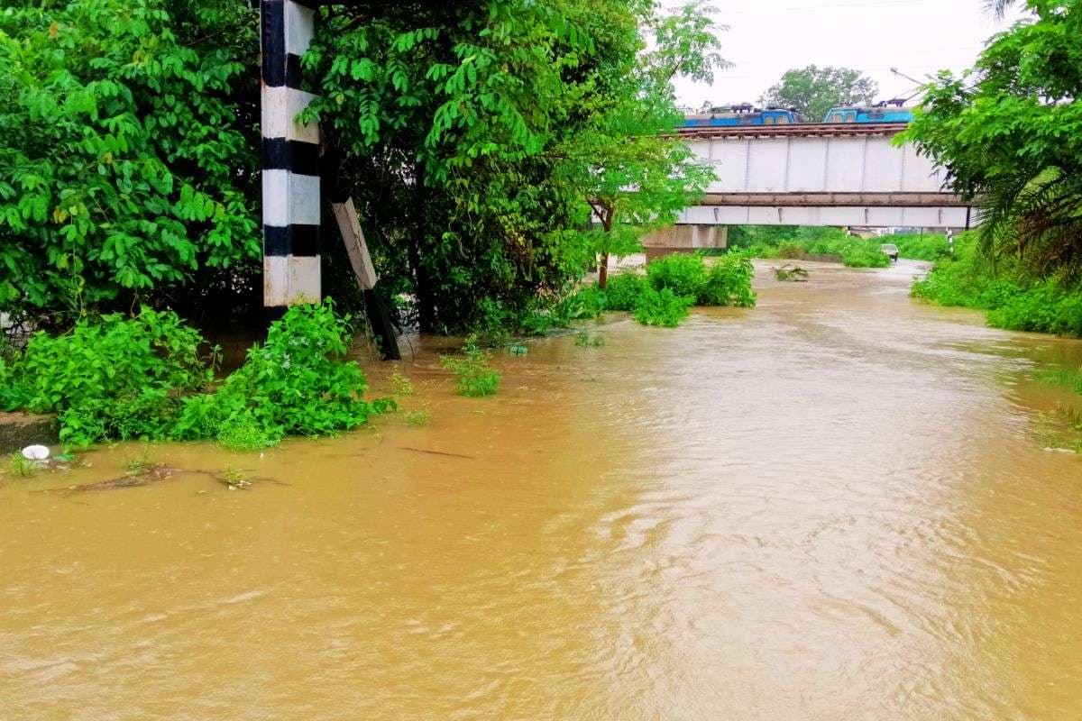झारखंड के कई हिस्सों में भारी बारिश, दुमका जिले में उफनते नाले में बही 50 साल की महिला