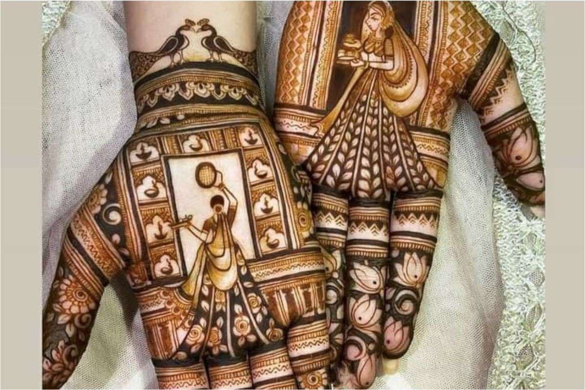 Latest Karwa Chauth Mehndi Designs: साजन बस देखते रह जाएंगे जब करवा चौथ में लगाएंगी ये मेहंदी Latest Karwa Chauth Mehndi Designs: साजन बस देखते रह जाएंगे जब करवा चौथ में लगाएंगी ये मेहंदी