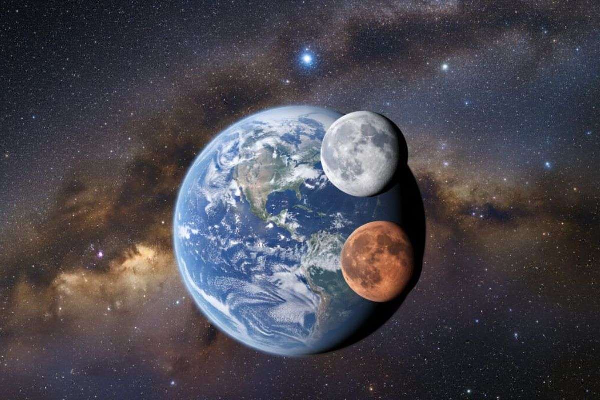NASA Confirmed Earth Temporarily Second Moon / Ai Generated Image NASA Confirmed Earth Temporarily Second Moon / Ai Generated Image