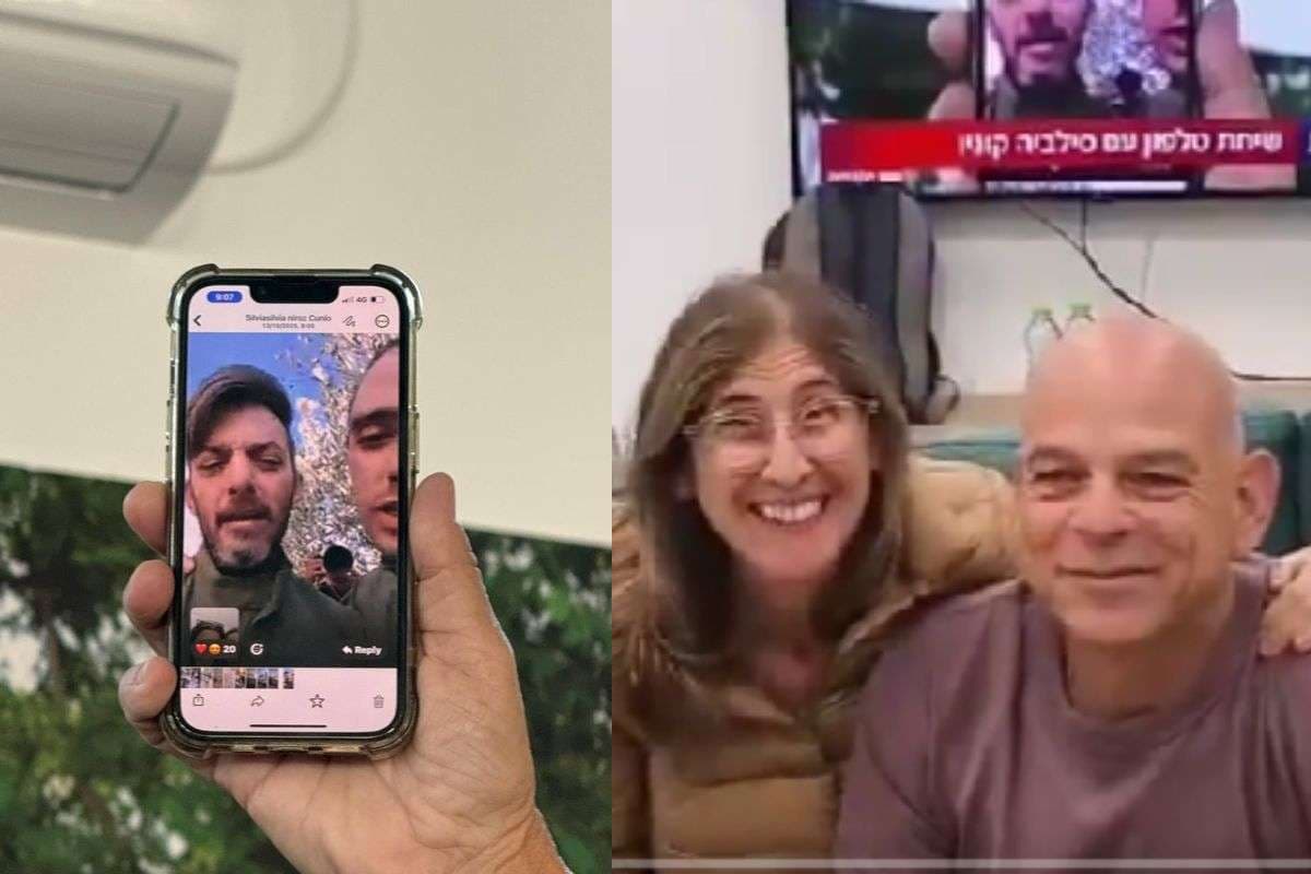 Seven Israeli Hostages Return Home After Two Years emotional family reunion Video Viral Seven Israeli Hostages Return Home After Two Years emotional family reunion Video Viral