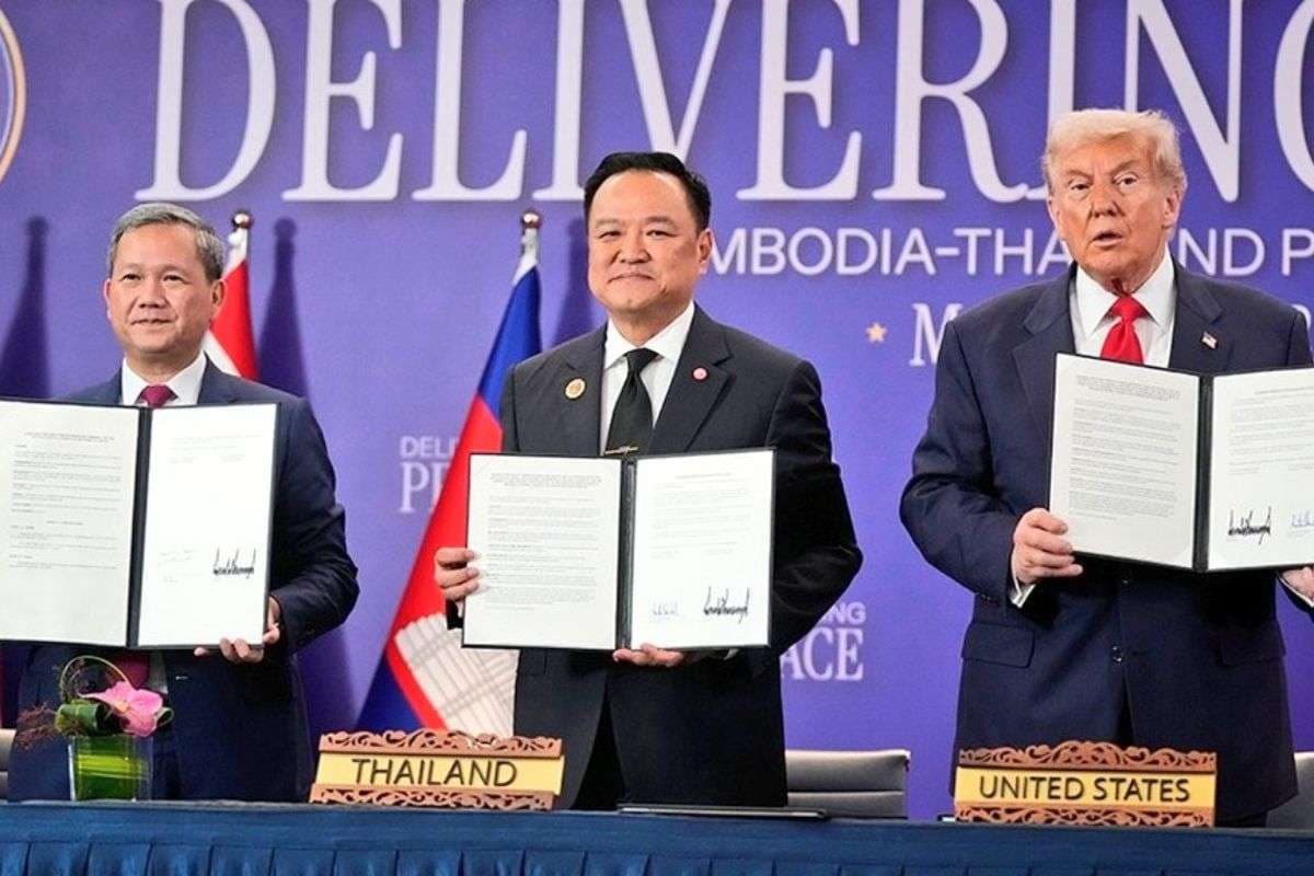 Trump Signs Thailand Cambodia Peace Deal