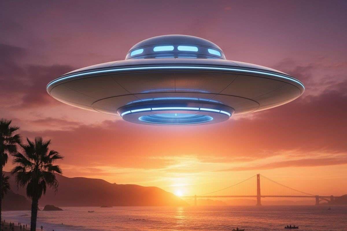 UFO Sightings Near US Coast Ex Navy Admiral Warns/ Ai Image