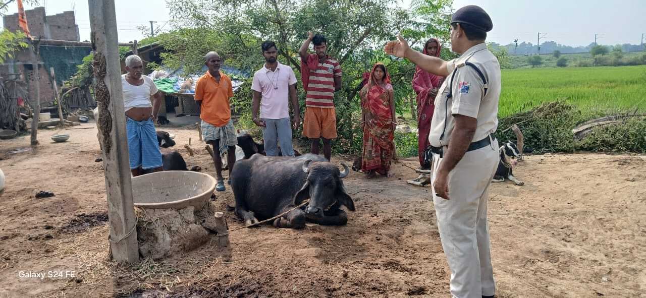 बाराहाट रेलवे स्टेशन व आसपास के गांवों में आरपीएफ ने चलाया जागरूकता अभियान