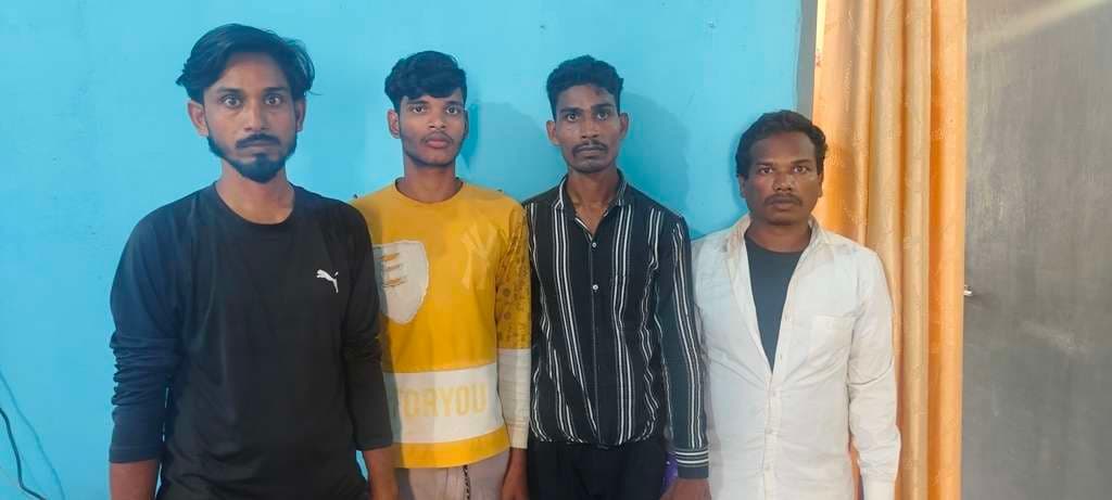 मिशन के जमीन की घेराबंदी तोड़ी, चार को भेजा जेल