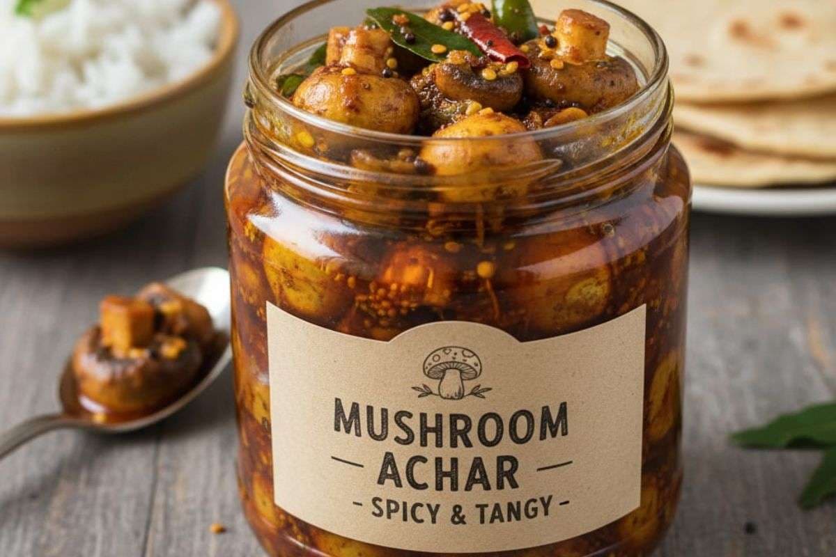 Mushroom Achar: बोरिंग खाने में डालिए नया तड़का, ट्राय करें स्वादिष्ट मशरूम अचार रेसिपी