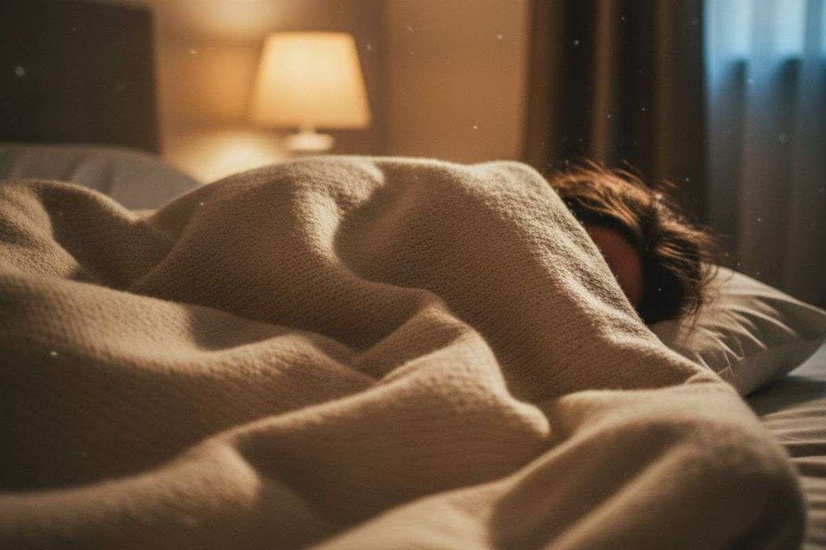 Be careful if you sleep with your face covered in winter Be careful if you sleep with your face covered in winter