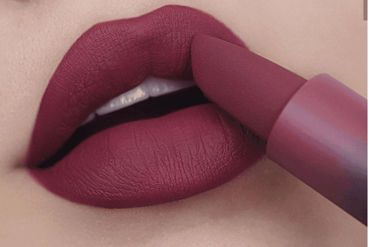 Bold Wine Plum Lipstick