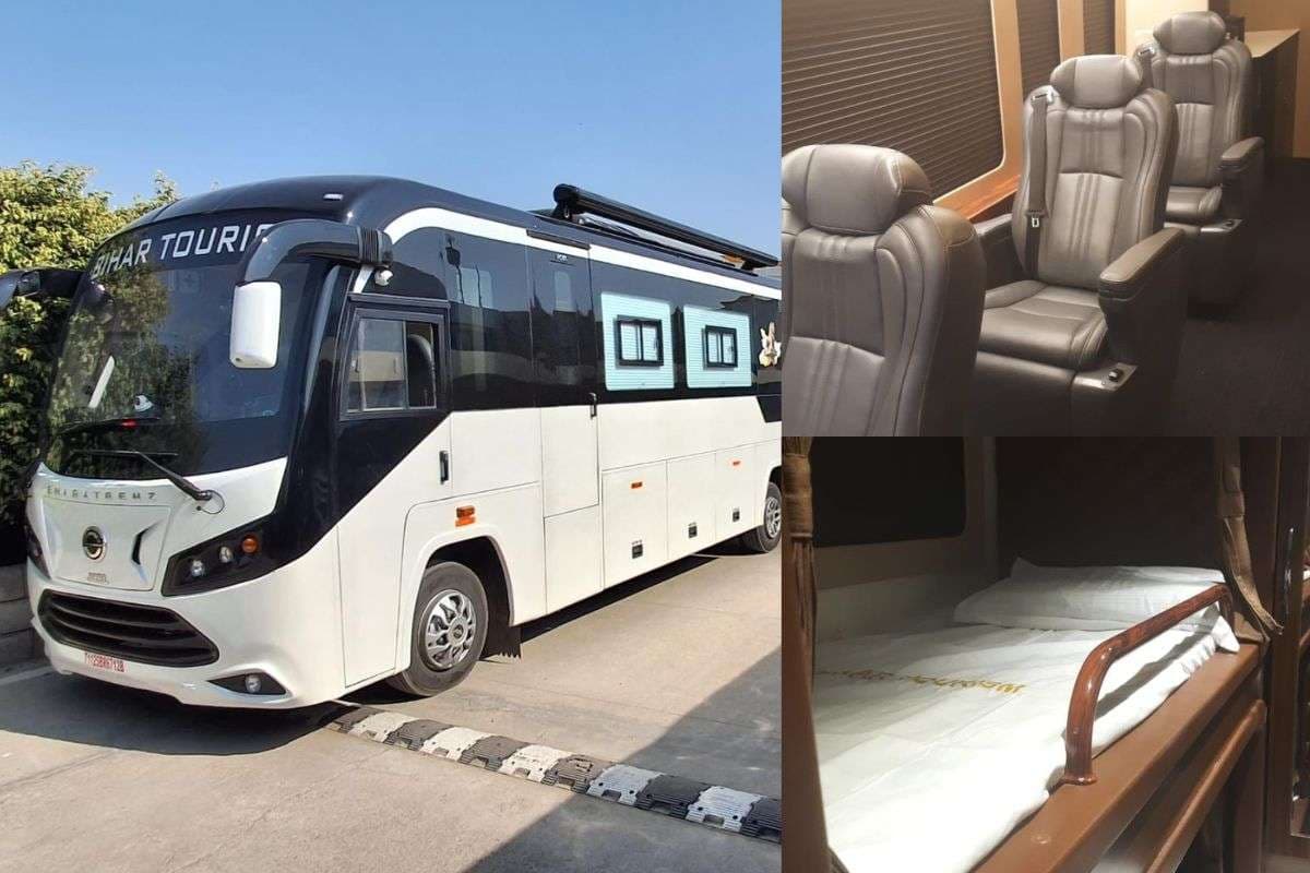 Bihar Tourism: बिहार में पहली बार ले सकेंगे वर्ल्ड क्लास कैरावैन बस का मजा, लग्जरी होटल जैसी फैसिलिटी, जानिये किराया