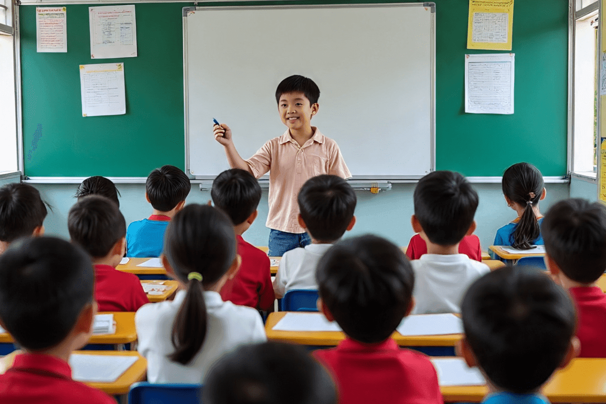 Children’s Day Role Reversal Activity in School