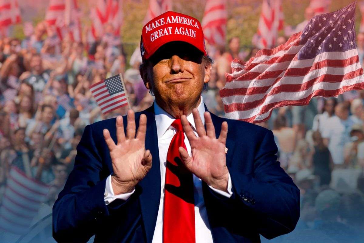 Donald Trump says at least 2000 US dollars dividend a person coming for Americans. Donald Trump says at least 2000 US dollars dividend a person coming for Americans.