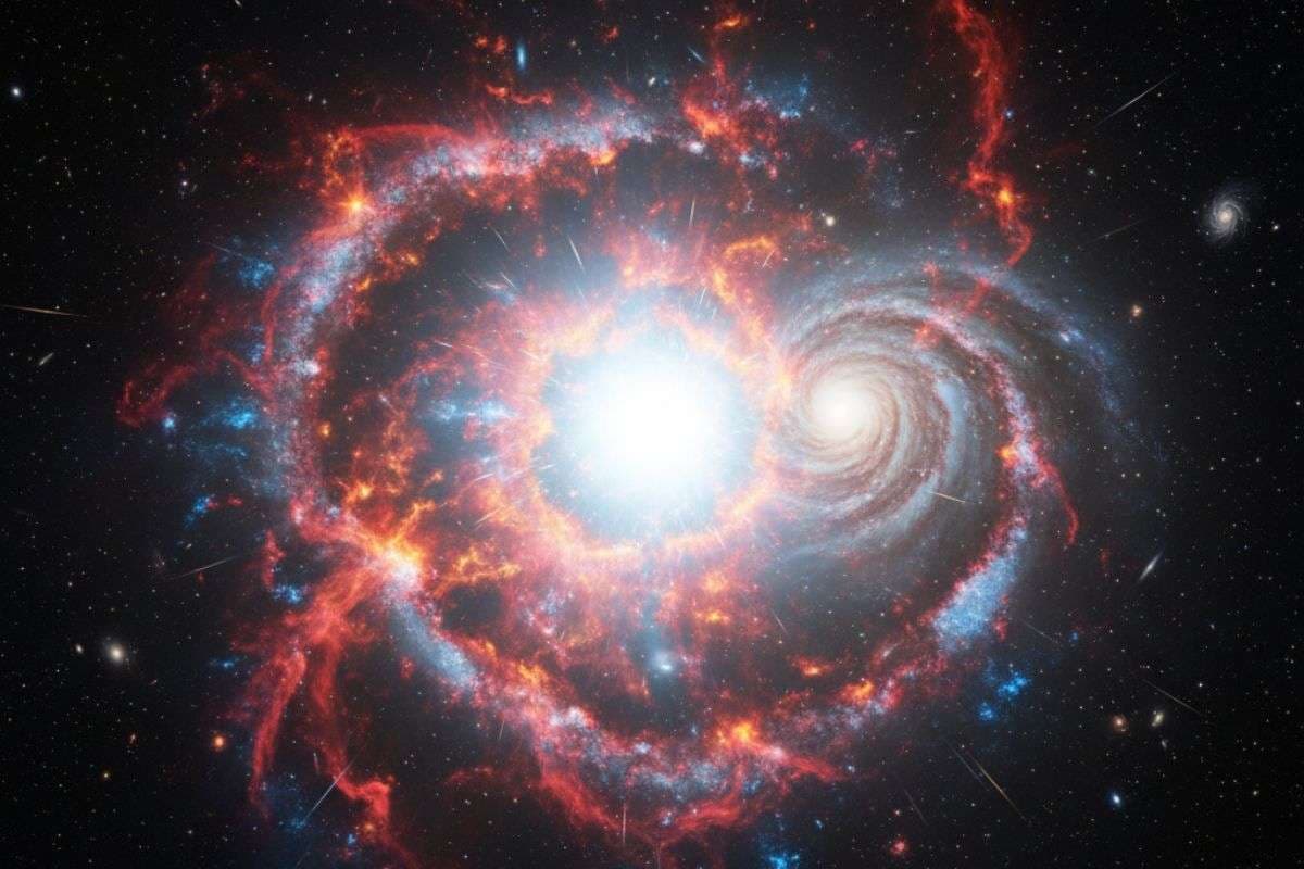 First Moments Of Dying Star supernova sn 2024ggi/ Ai Image