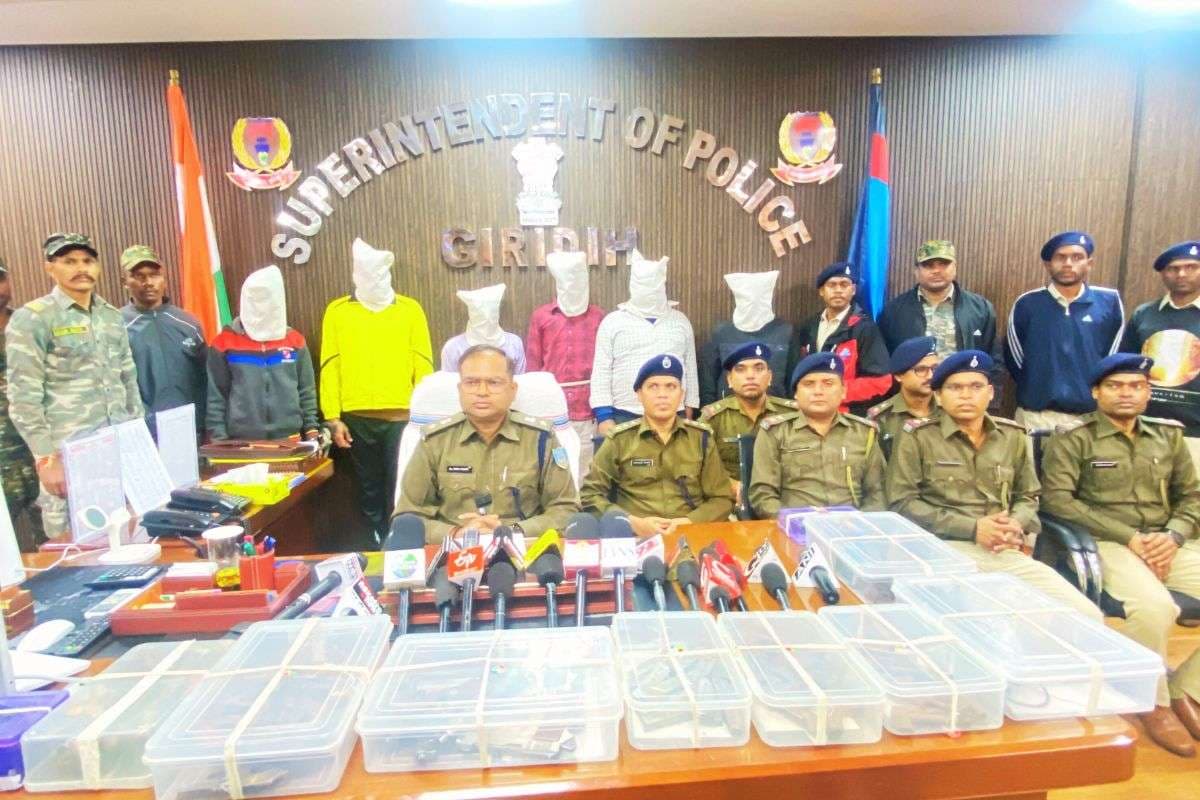 Mini Gun Factory Busted in Giridih Crime News Jharkhand Mini Gun Factory Busted in Giridih Crime News Jharkhand