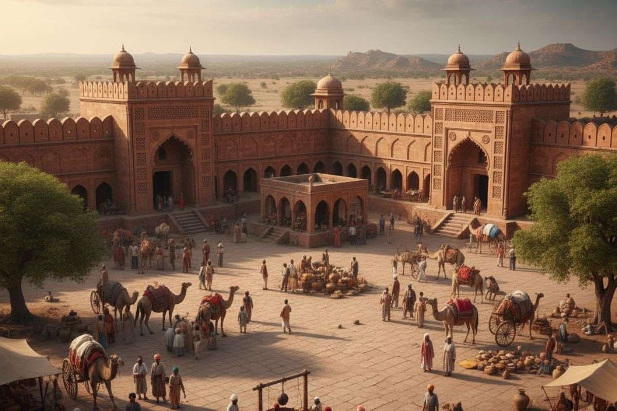 Pakistan Discovery Sher Shah Suri Rest Stop 16th century / Ai Image Pakistan Discovery Sher Shah Suri Rest Stop 16th century / Ai Image