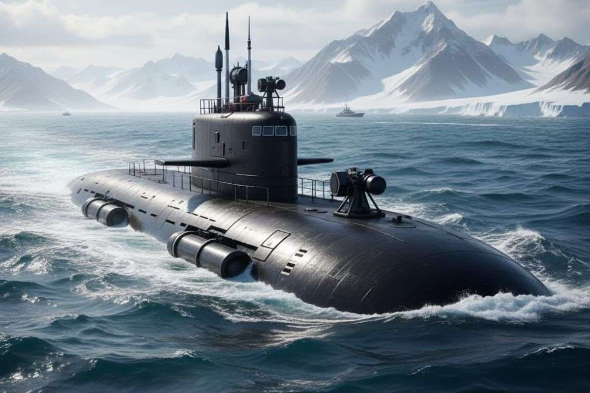 Pakistan First Chinese Submarine 2026 Launch Ai Image