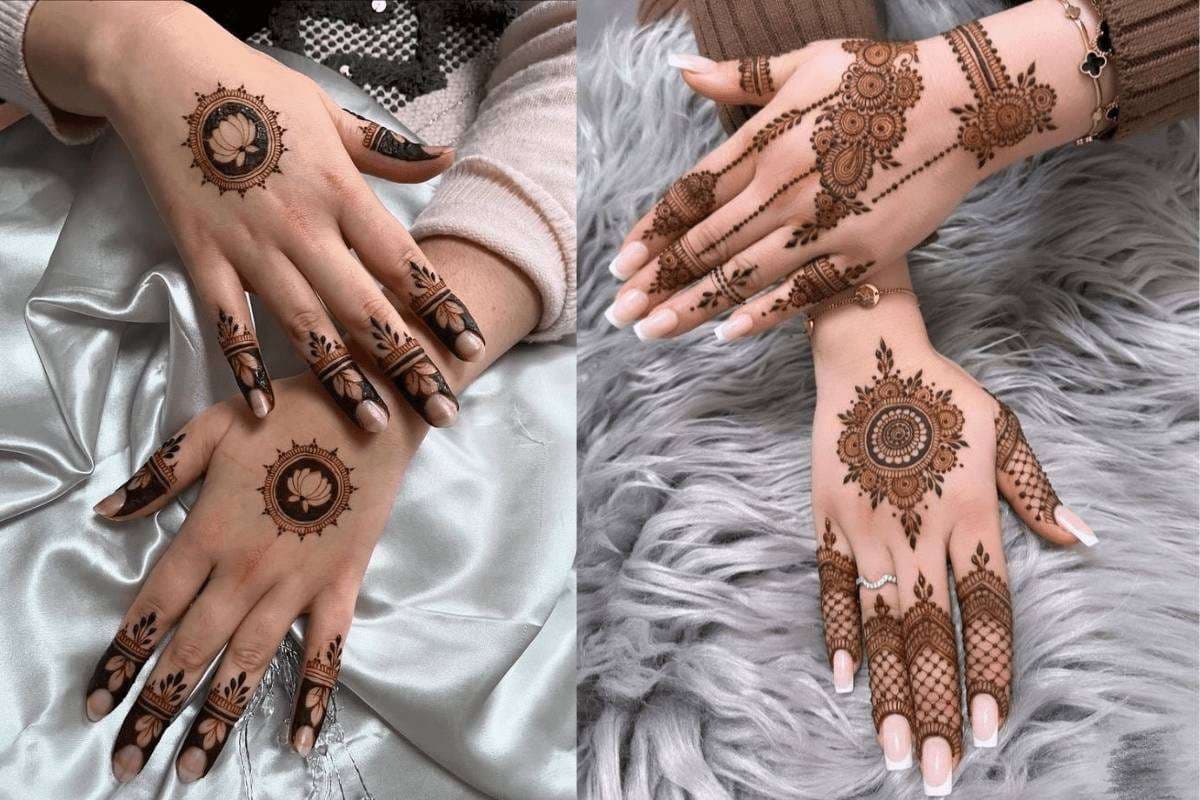 Simple Bridal Mehndi Designs for Wedding