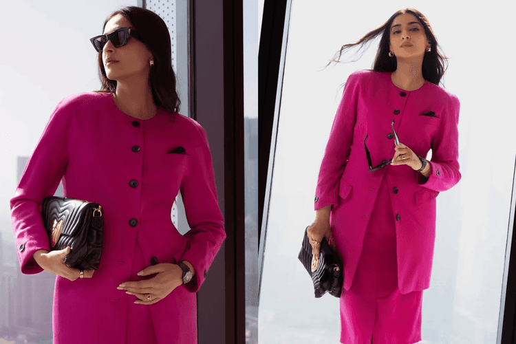 Sonam Kapoor: बेटे वायु के बाद दूसरे बच्चे का स्वागत करेंगी सोनम कपूर, सोशल मीडिया पर हॉट-पिंक ड्रेस में बेबी बंप किया फ्लॉन्ट