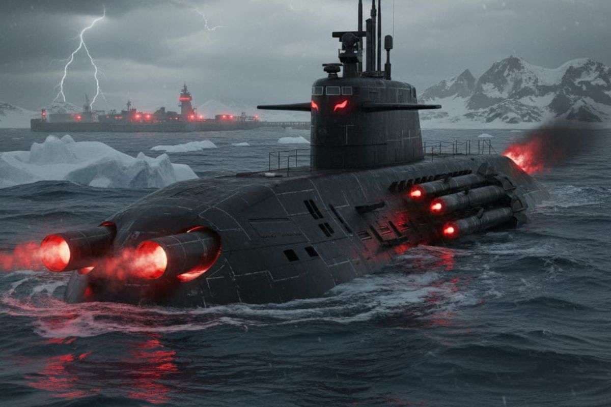 South Korea First Nuclear Submarine /Ai Image
