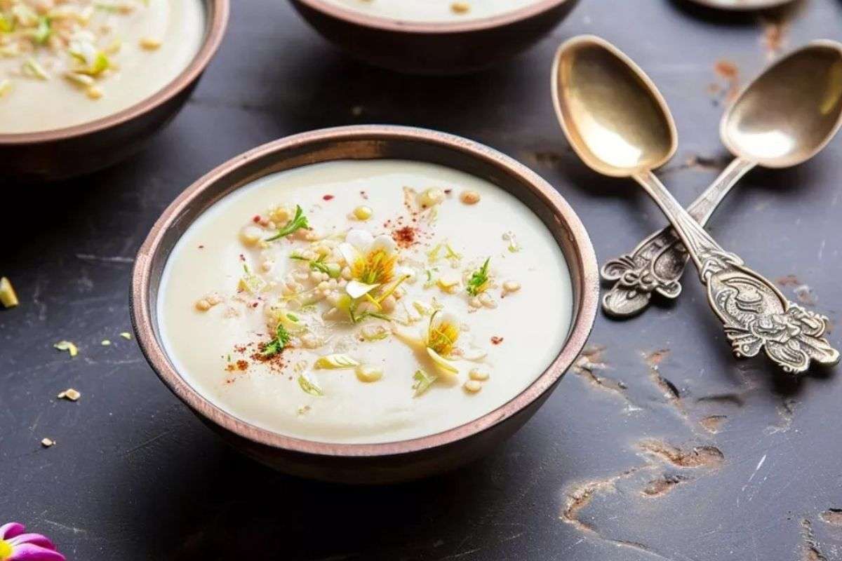 Try delicious coconut rabdi for dessert Try delicious coconut rabdi for dessert