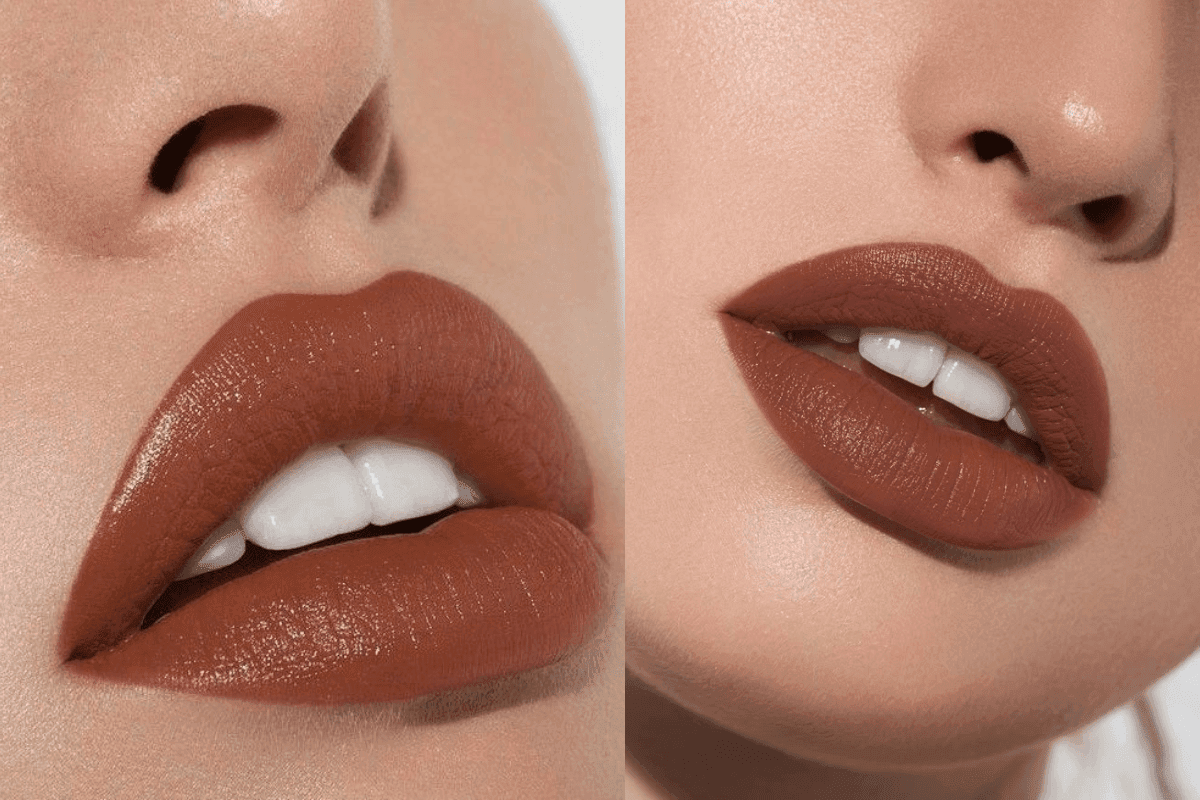 Warm Caramel Brown Lipstick