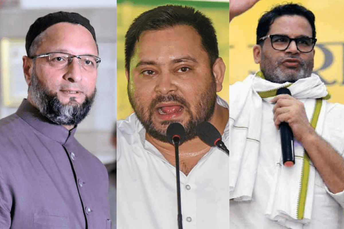 bihar election 2025 mahagathbandhan owaisi prashant kishor