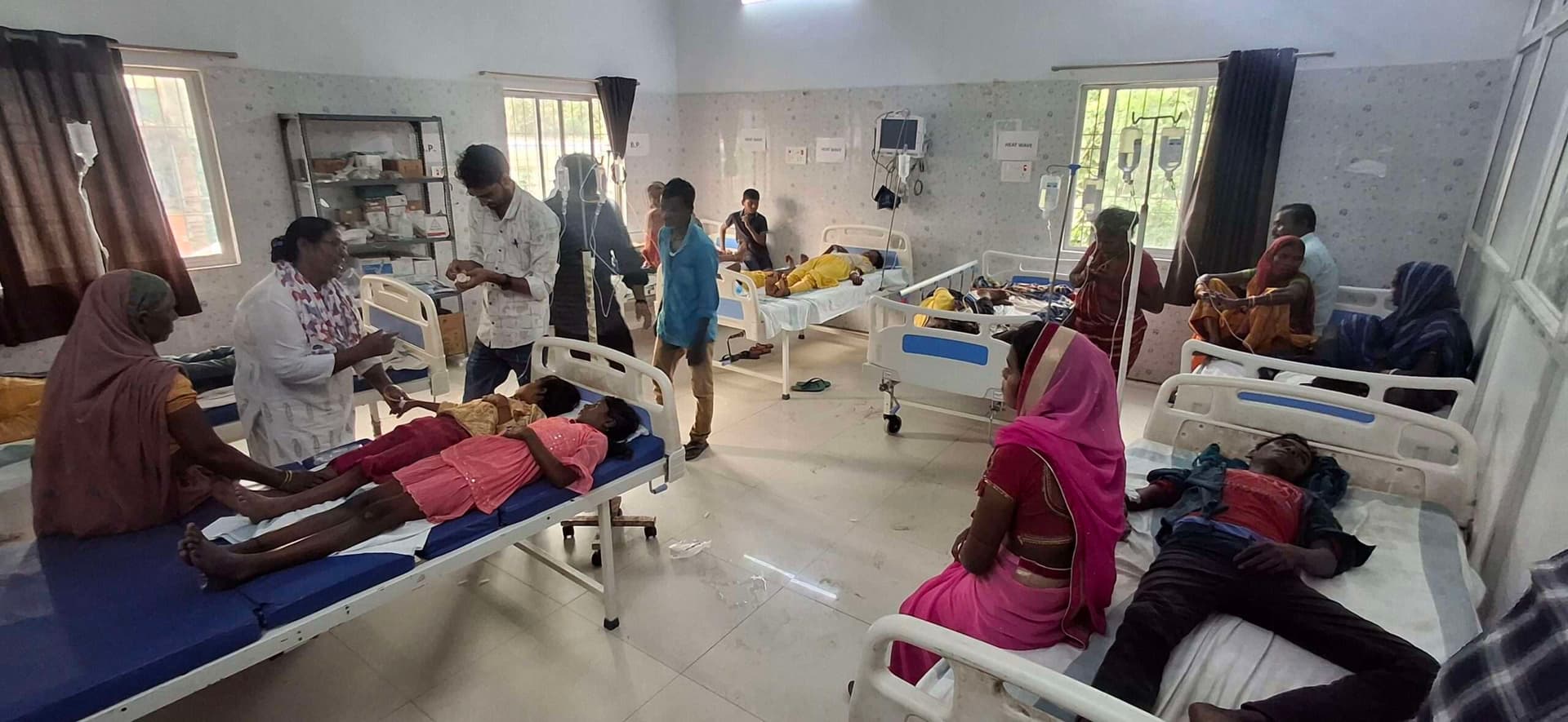डायरिया का कहर : गौरीपुर गांव में बच्ची की मौत, महिला समेत 16 लोगों की हालत गंभीर