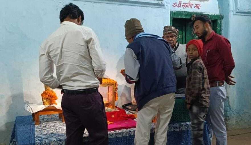 गिद्धौर पहुंची श्री सत्य साईं बाबा की “दिव्य ज्योति”, श्रद्धालुओं ने किया दर्शन