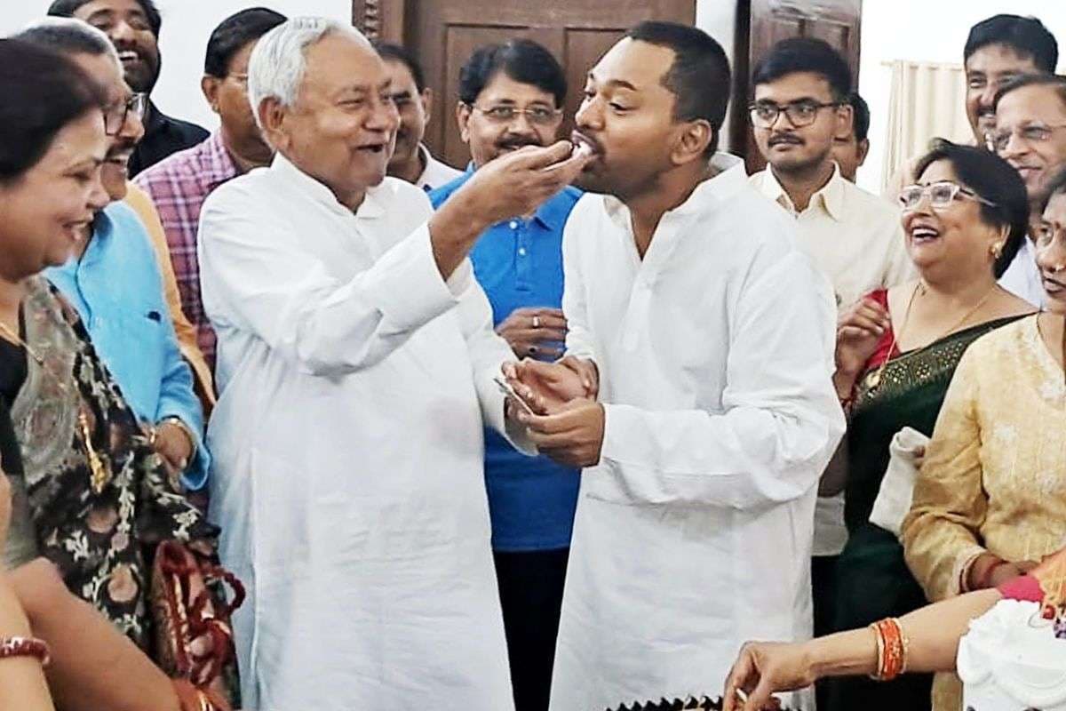 Bihar CM Nitish Kumar Son Nishant Kumar Entry in Politics Bihar CM Nitish Kumar Son Nishant Kumar Entry in Politics