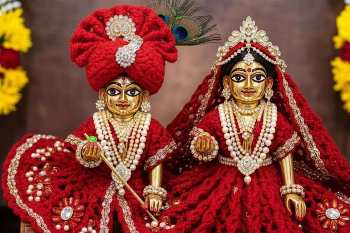 Handmade Woolen Dresses for Laddu Gopal