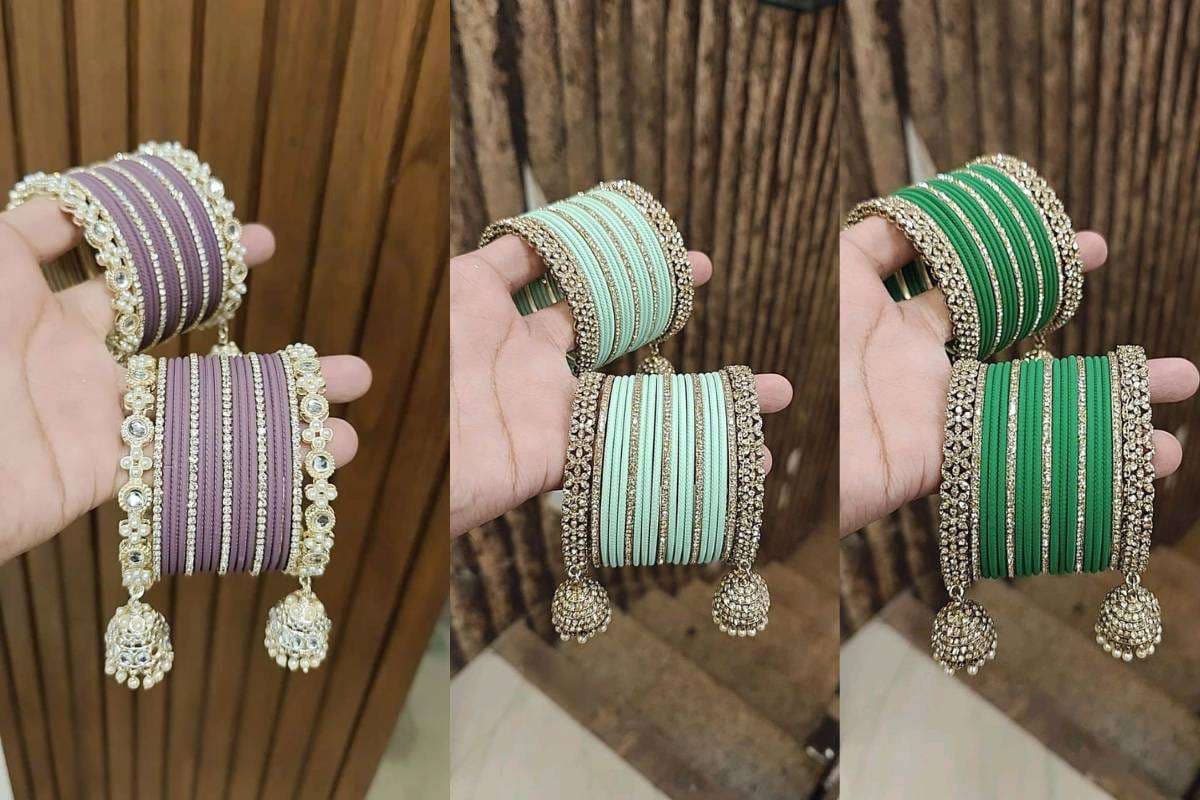 Pastel Shades Glass Bangles Design Pairing tips