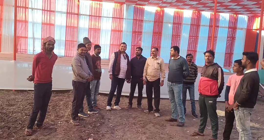 श्रीमद् भागवत कथा ज्ञान सप्ताह को लेकर तैयारियां जोरों पर