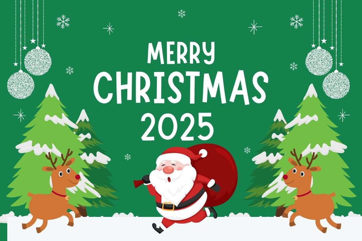 Merry Christmas 2025 Live Wishes: क्रिसमस पर अपनों को भेजें खुशियों से भरे ये संदेश, प्यार और शांति से भरा रहेगा ये दिन