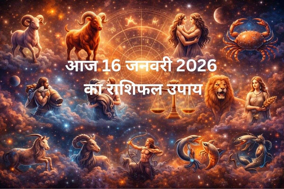 Aaj Ka Rashifal Upay: आज शुक्रवार 16 जनवरी को मेष से मीन तक की सभी 12 राशियों के लिए उपाय Aaj Ka Rashifal Upay: आज शुक्रवार 16 जनवरी को मेष से मीन तक की सभी 12 राशियों के लिए उपाय