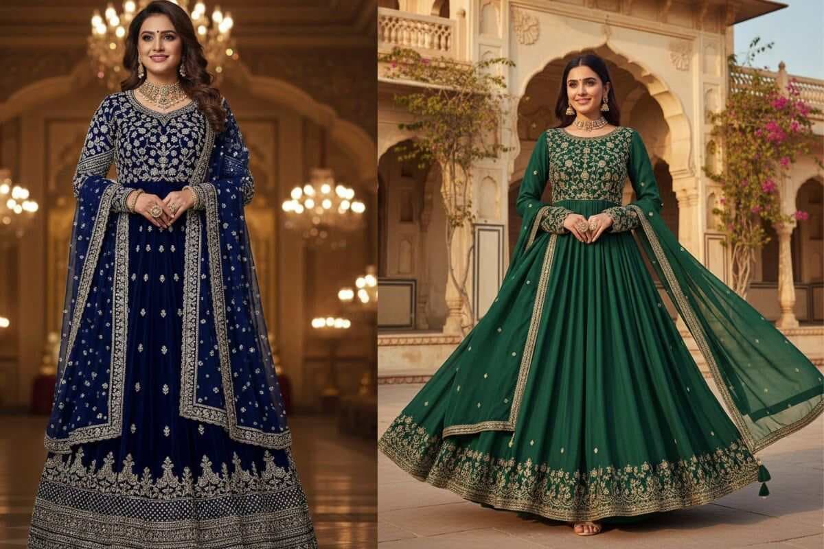 Anarkali Suit Design (AI IMAGE)