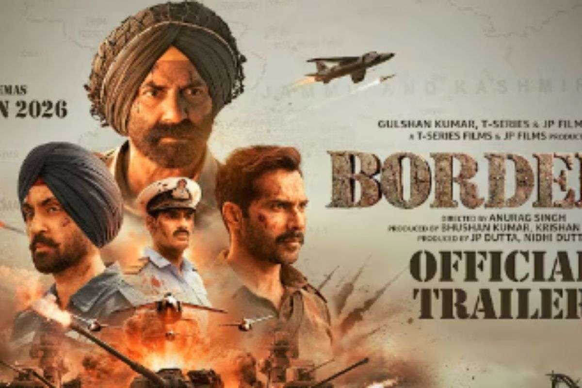 Border 2 Trailer: “तुम्हारे पाकिस्तान में इतने लोग नहीं, जितने हमारे यहां ईद में बकरे काटे जाते हैं”, बॉर्डर 2 के ट्रेलर ने इंटरनेट हिला दिया Border 2 Trailer: “तुम्हारे पाकिस्तान में इतने लोग नहीं, जितने हमारे यहां ईद में बकरे काटे जाते हैं”, बॉर्डर 2 के ट्रेलर ने इंटरनेट हिला दिया