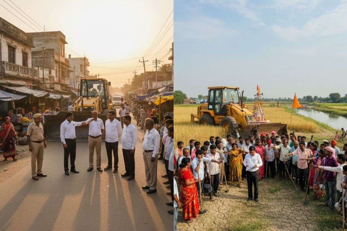 बिहार के दो जिलों में शुरू होगा बुलडोजर एक्शन, सात दिन का अल्टीमेटम, राजस्व विभाग की जांच शुरू