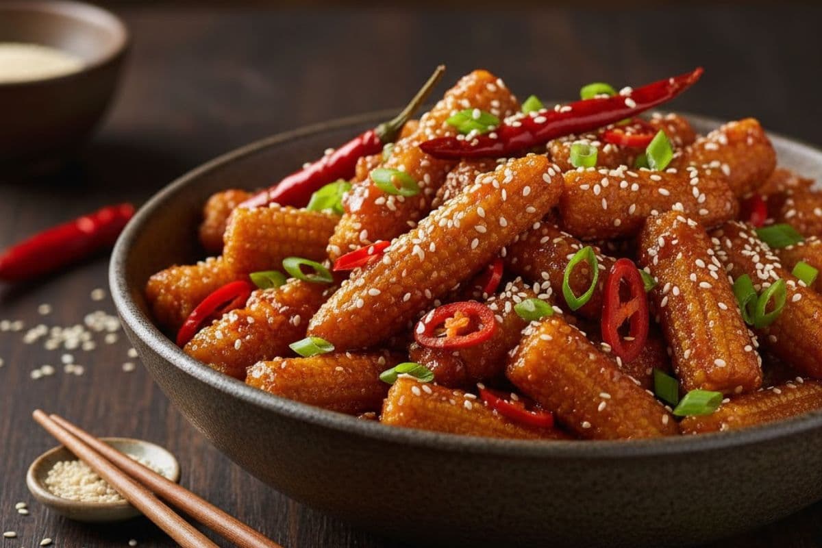 Crispy Chilli Baby Corn: हल्की भूख के लिए ट्राई करें क्रिस्पी चिल्ली बेबी कॉर्न, झटपट नोट कर लें रेसिपी Crispy Chilli Baby Corn: हल्की भूख के लिए ट्राई करें क्रिस्पी चिल्ली बेबी कॉर्न, झटपट नोट कर लें रेसिपी