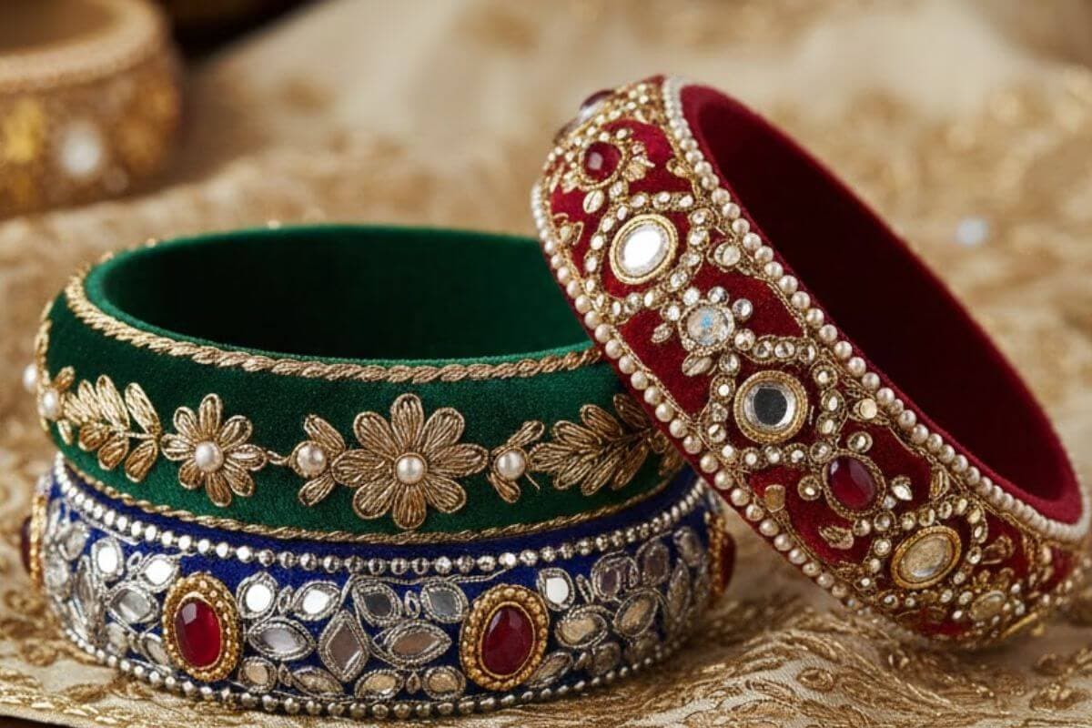 Velvet Bangles Design