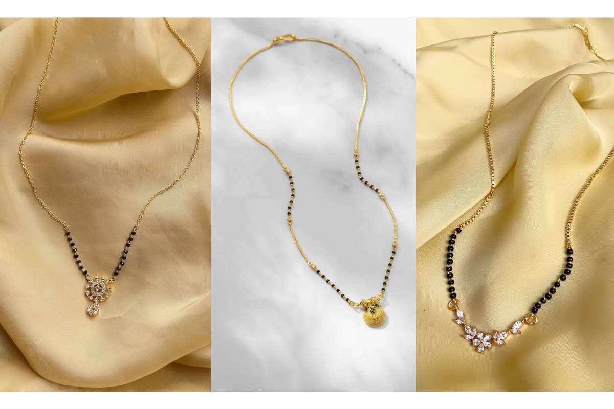 Modern Mangalsutra Design with Traditional Touch