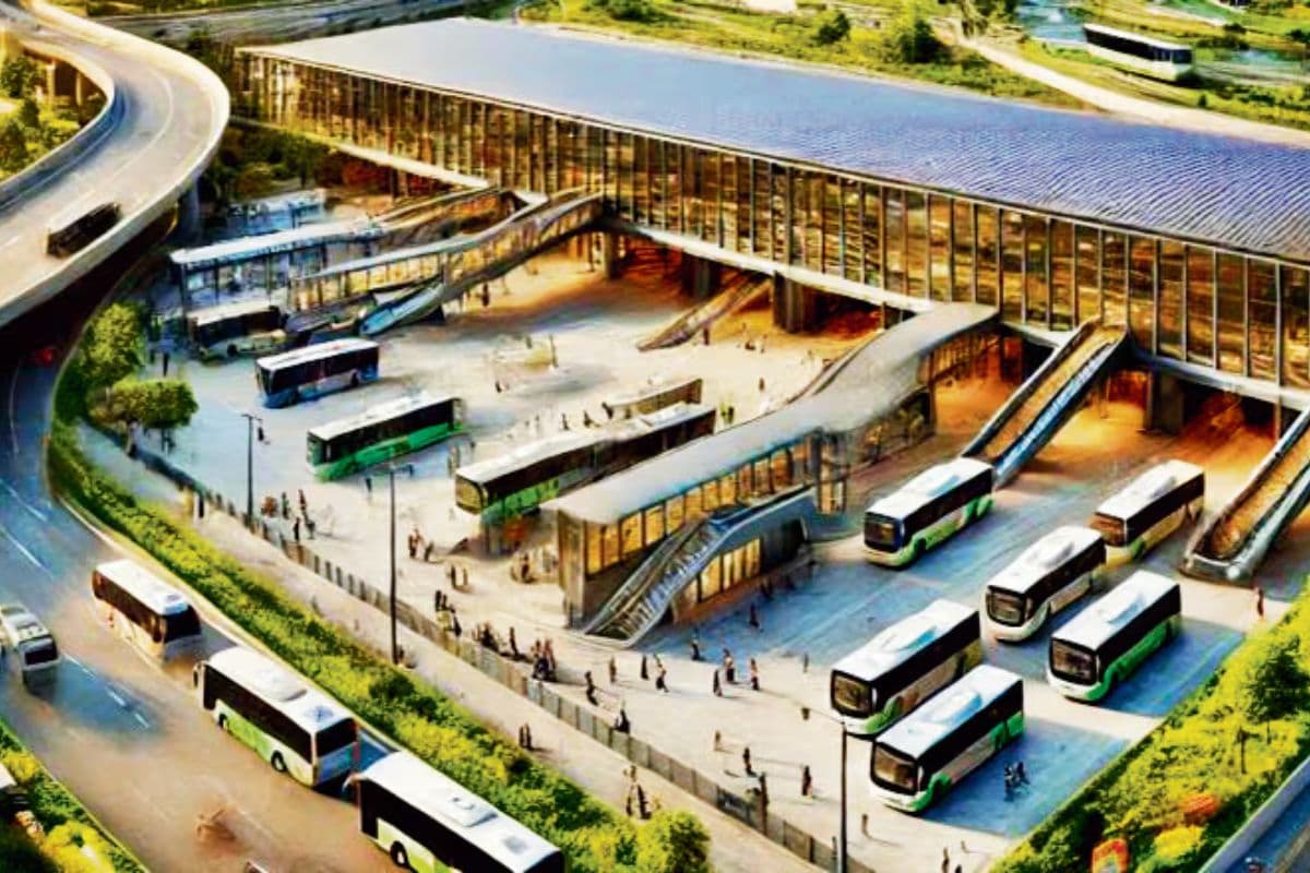 New Bus Terminal built in Kanhauli easy to travel