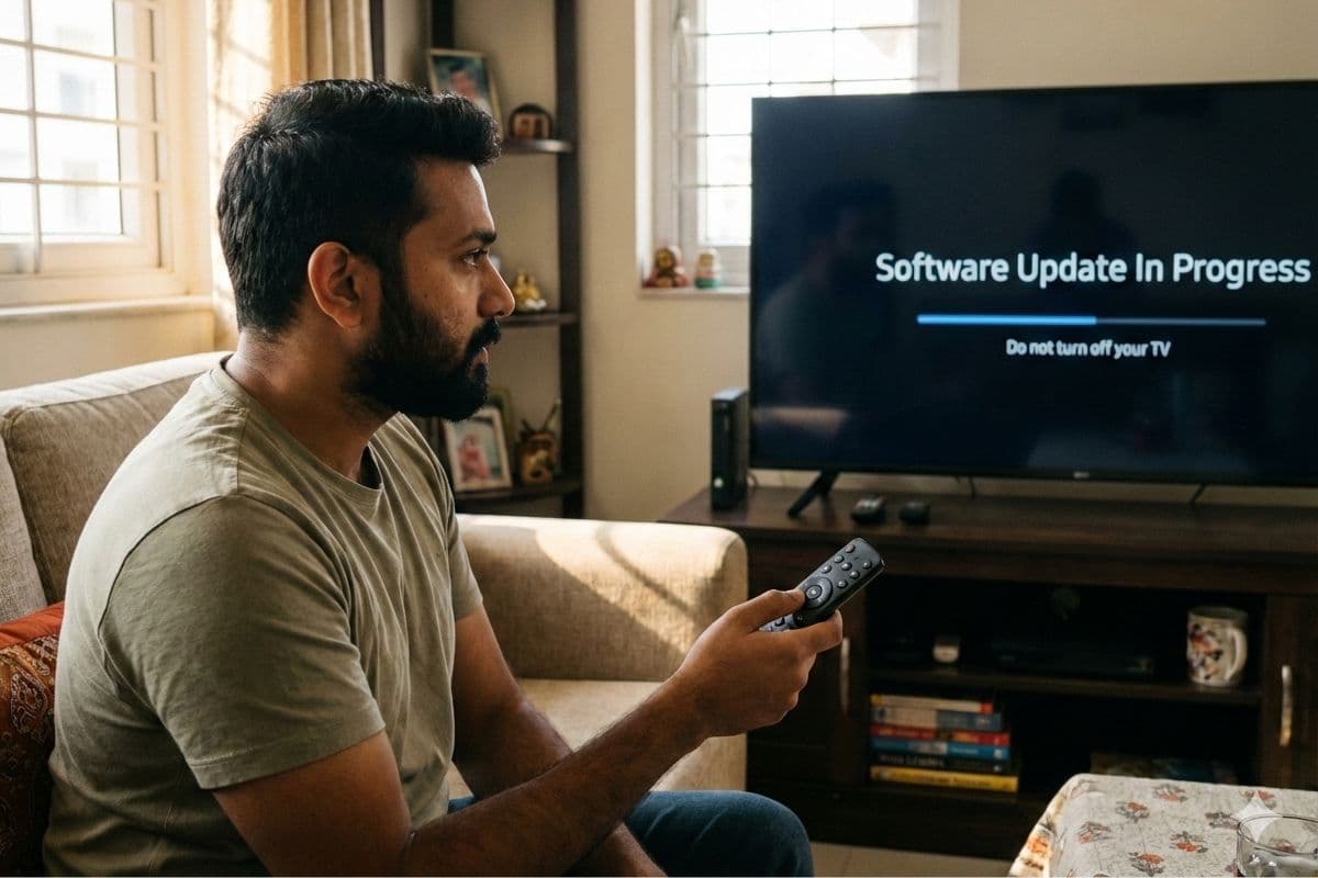 Smart tv software update