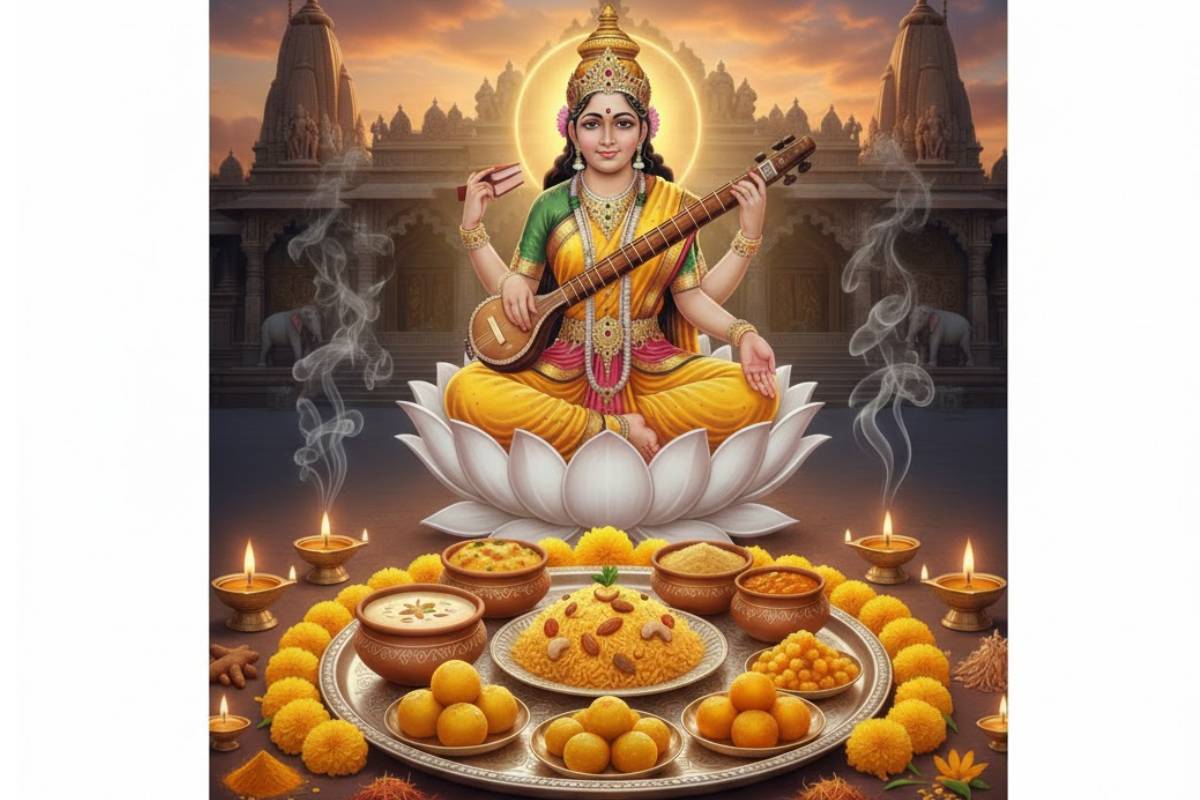 Basant Panchami Yellow Food Recipes: बसंत पंचमी के खास मौके पर बनाएं स्वादिष्ट पीले पकवान, त्योहार का मजा करें दोगुना Basant Panchami Yellow Food Recipes: बसंत पंचमी के खास मौके पर बनाएं स्वादिष्ट पीले पकवान, त्योहार का मजा करें दोगुना