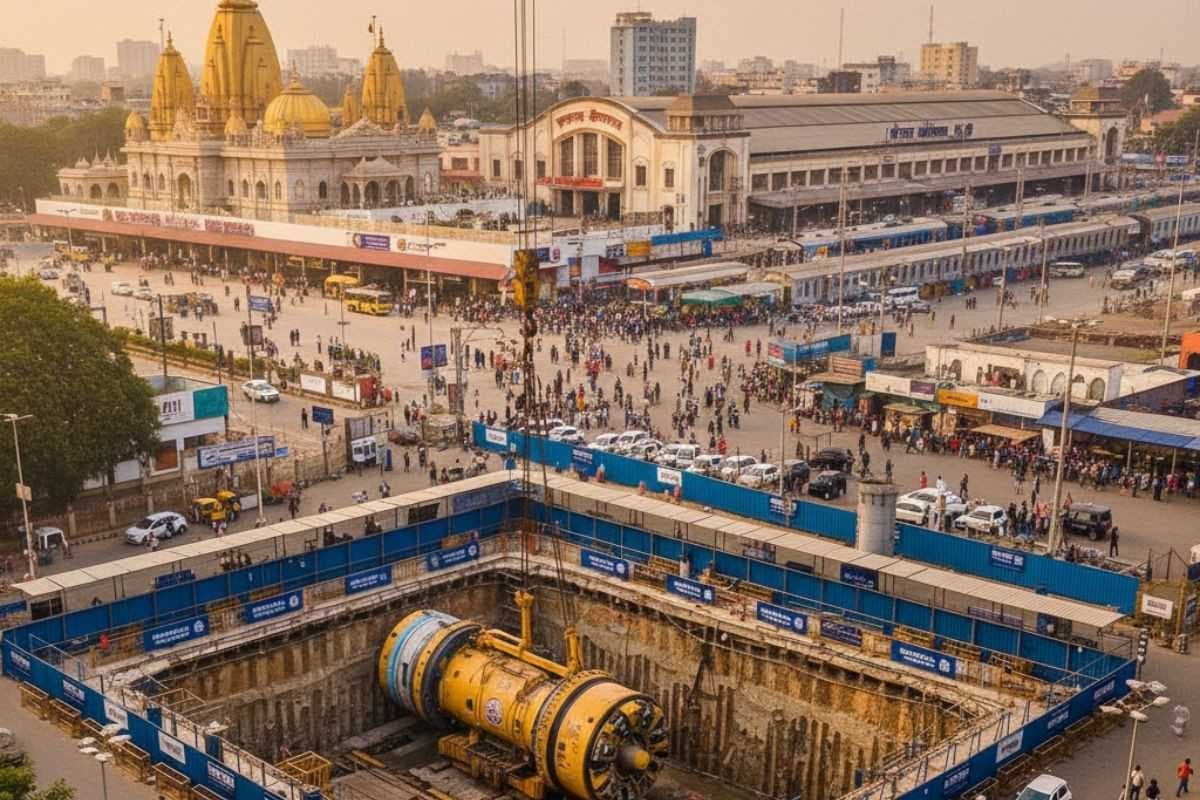 Patna Metro: खुशखबरी! पटना जंक्शन पर जाम का झंझट खत्म, महावीर मंदिर के पास शुरू होगी अंडरग्राउंड खुदाई, बनेगा मेट्रो एंट्री का रास्ता Patna Metro: खुशखबरी! पटना जंक्शन पर जाम का झंझट खत्म, महावीर मंदिर के पास शुरू होगी अंडरग्राउंड खुदाई, बनेगा मेट्रो एंट्री का रास्ता